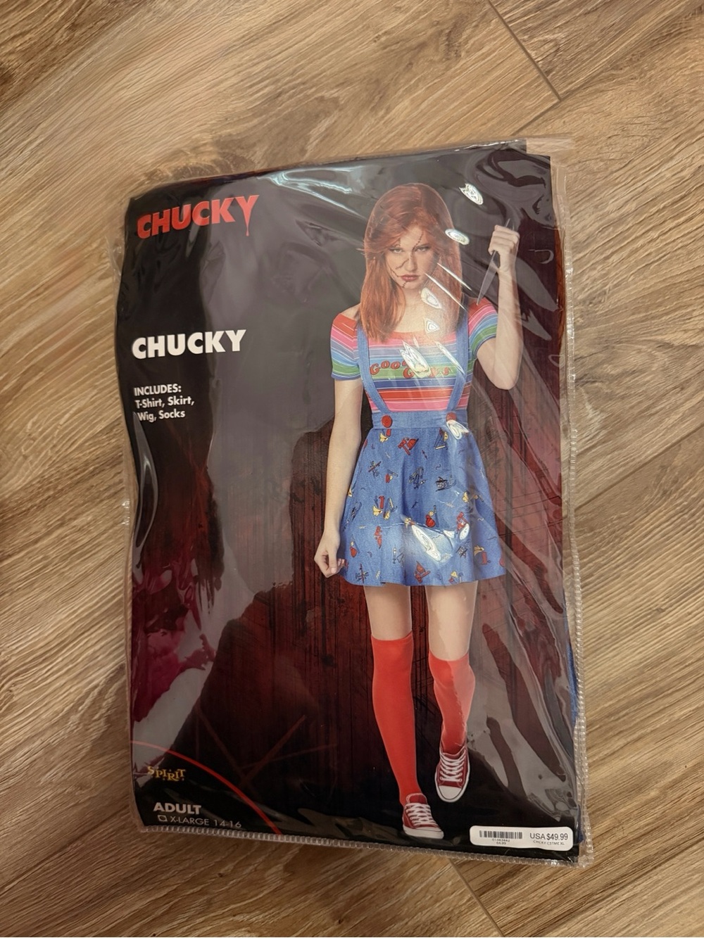 Halloween Spirit Chucky Costume - Women